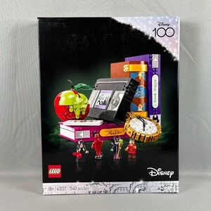 Lego #43227 Disney Villain Icons Book Nook Retired Brand New Sealed